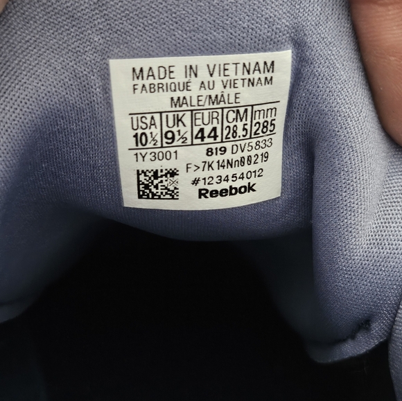 Reebok Ever Road DMX 2.0 Mens Sz 10.5 Athletic Sneaker Blue Casual Shoes. - Picture 9 of 9